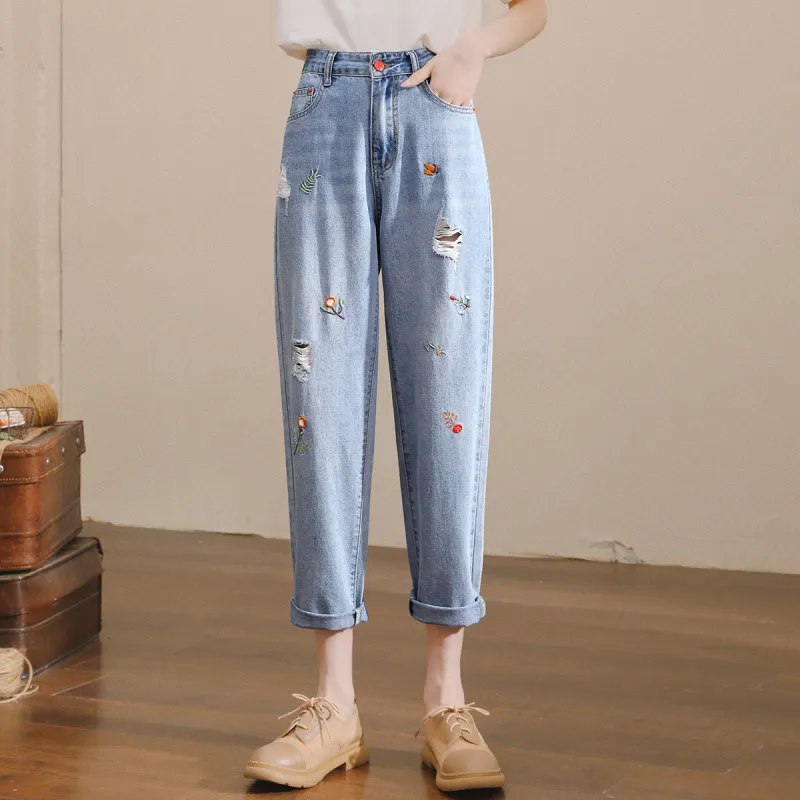 MITUAN Jeans Women's Blue-2