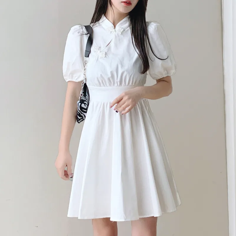 MITUAN Short Sleeved Dresses Women's-11