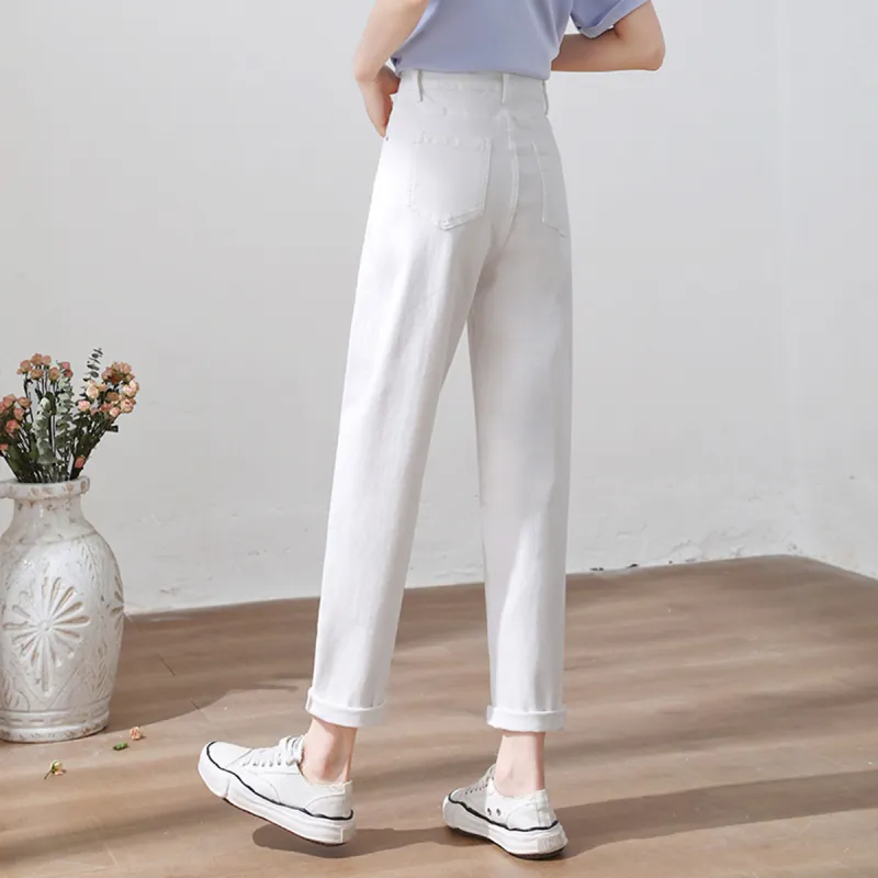 MITUAN Jeans Women's White-3