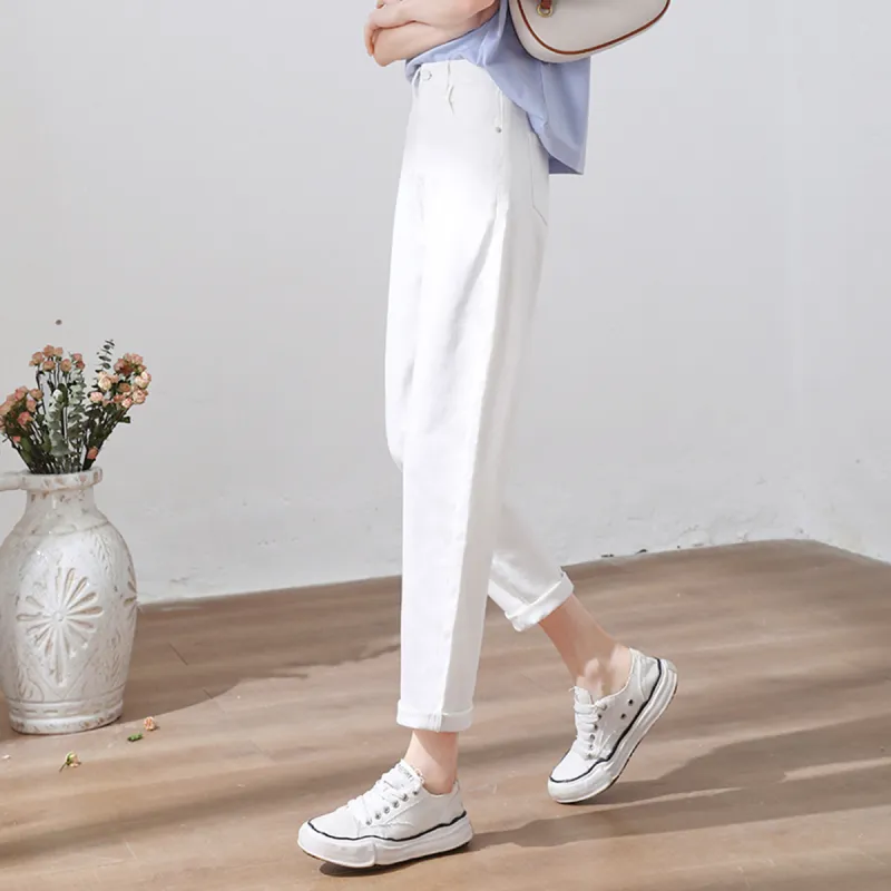 MITUAN Jeans Women's White-5