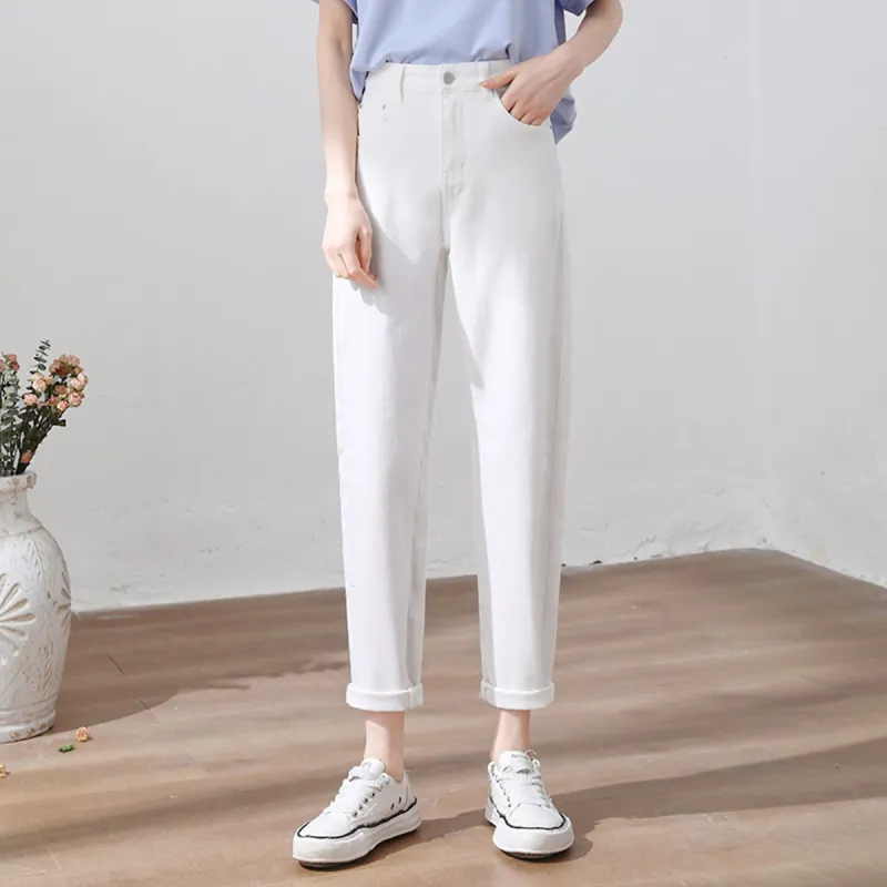 MITUAN Jeans Women's White-2