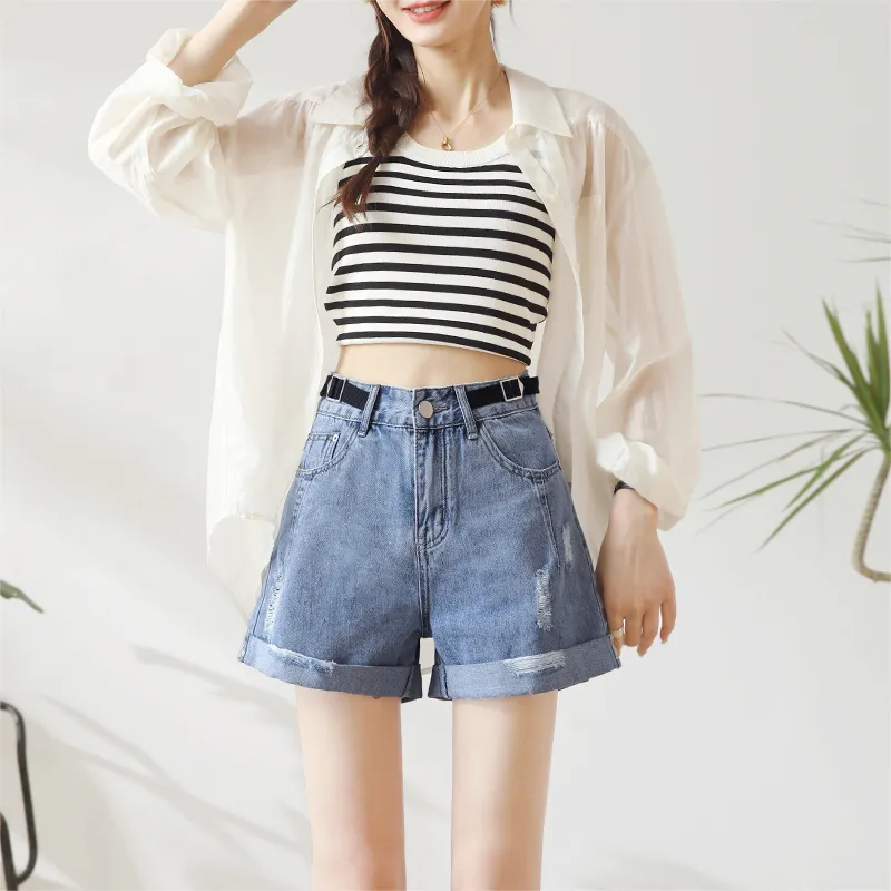 MITUAN Denim Shorts Women's-6