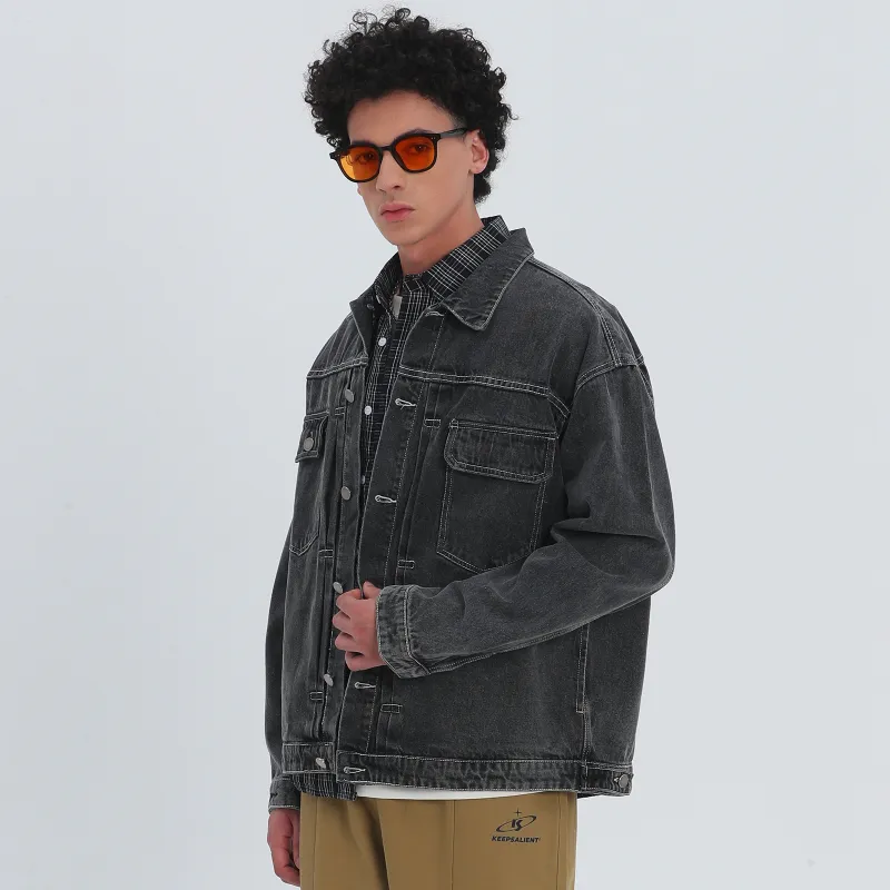 KS Denim Jackets Unisex-12