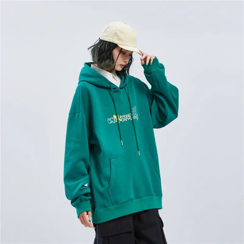 Unite Life HOODS Sweatshirt Unisex Black-46