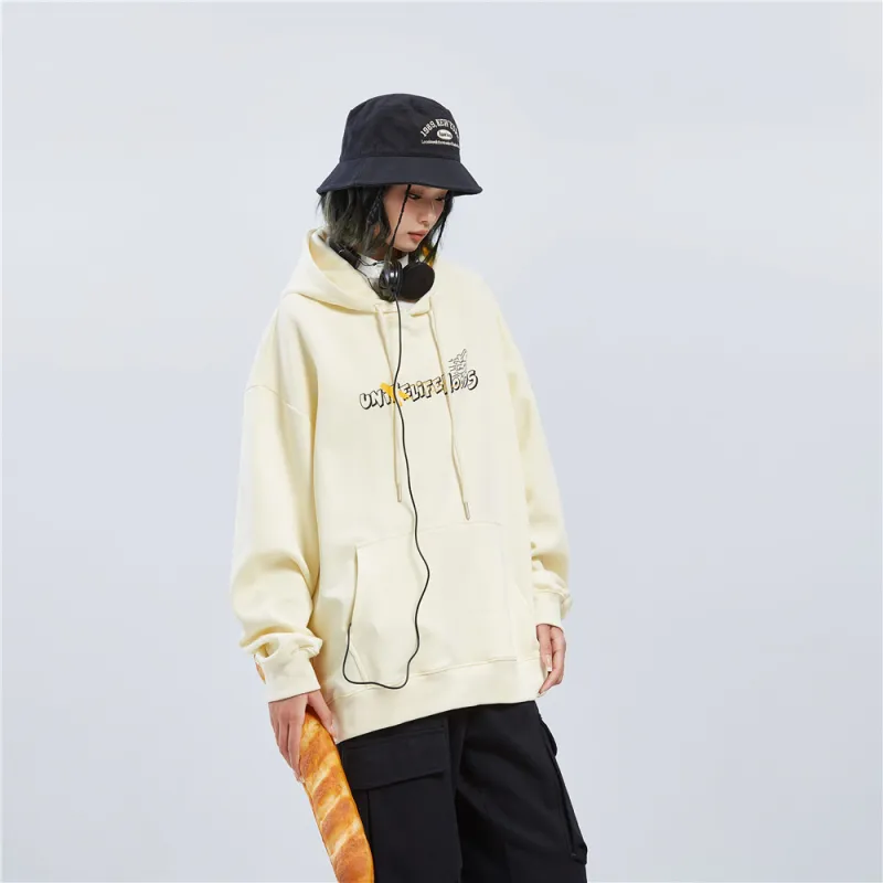Unite Life HOODS Sweatshirt Unisex Black-37