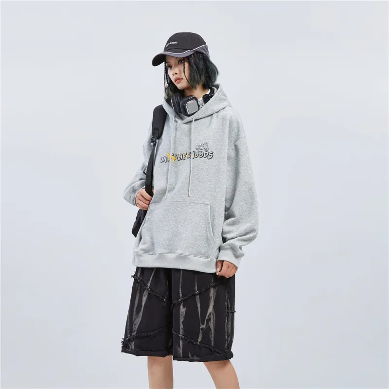 Unite Life HOODS Sweatshirt Unisex Black-11