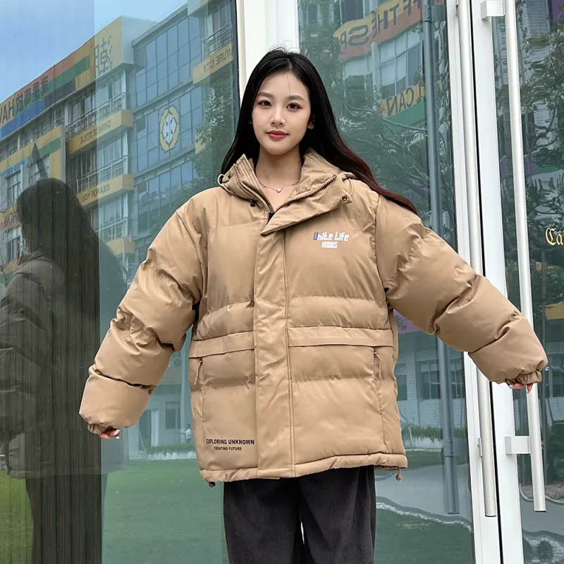 Unite Life HOODS Puffer Jackets Unisex-15