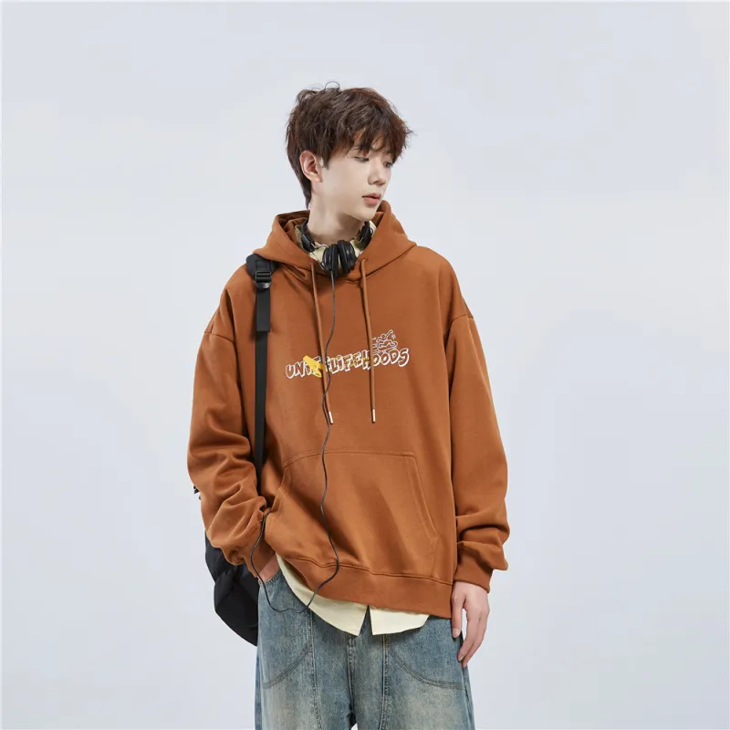 Unite Life HOODS Sweatshirt Unisex Black-76