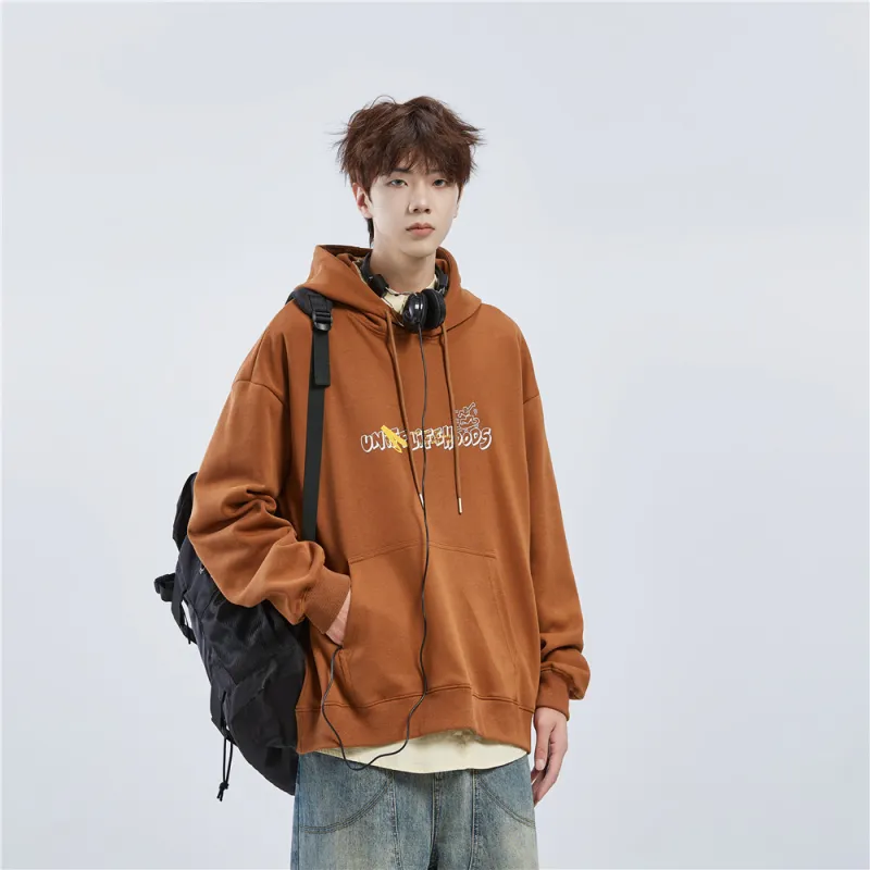Unite Life HOODS Sweatshirt Unisex Black-75
