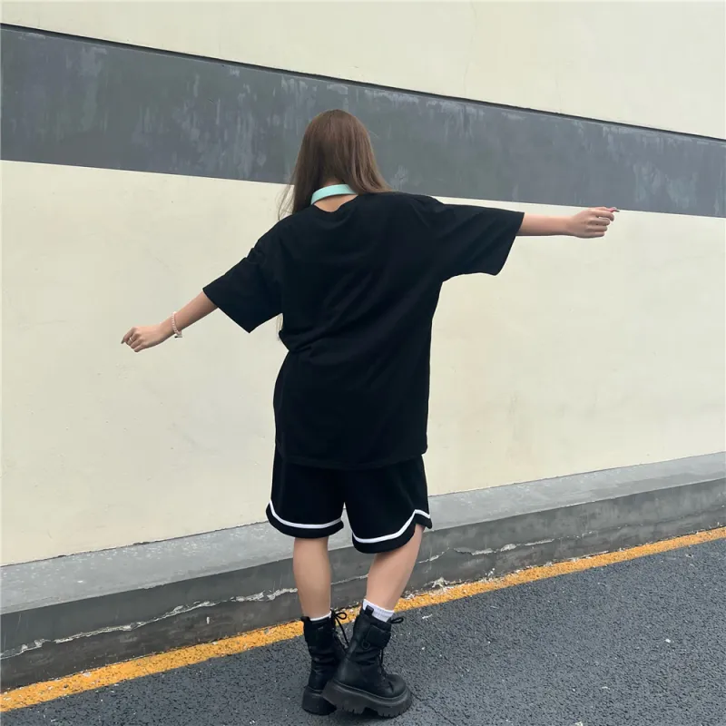 Unite Life HOODS Casual Sportswear Unisex Black-5