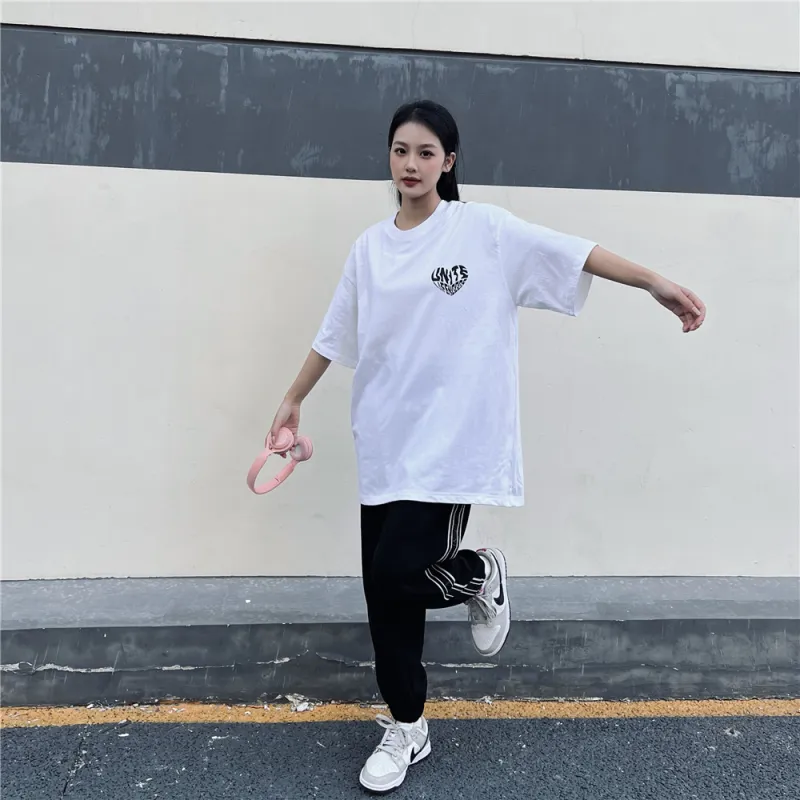 Unite Life HOODS Casual Sportswear Unisex White-2