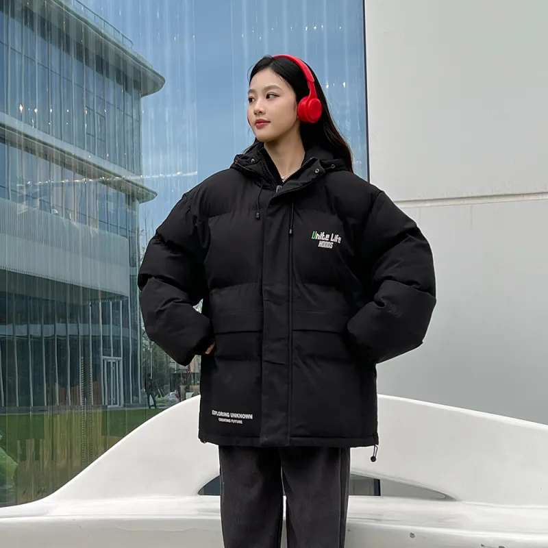 Unite Life HOODS Puffer Jackets Unisex-4
