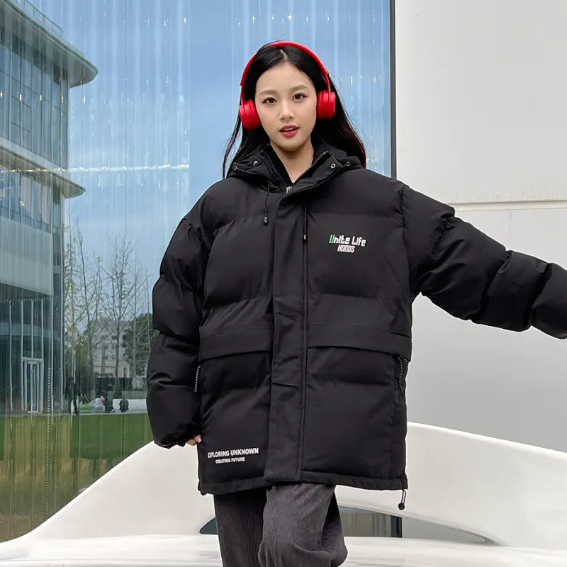 Unite Life HOODS Puffer Jackets Unisex-3