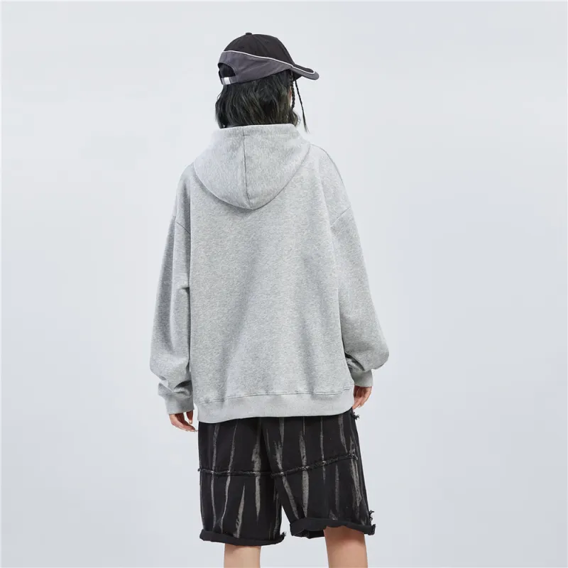 Unite Life HOODS Sweatshirt Unisex Black-14