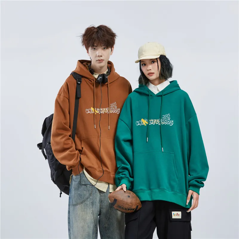 Unite Life HOODS Sweatshirt Unisex Black-40