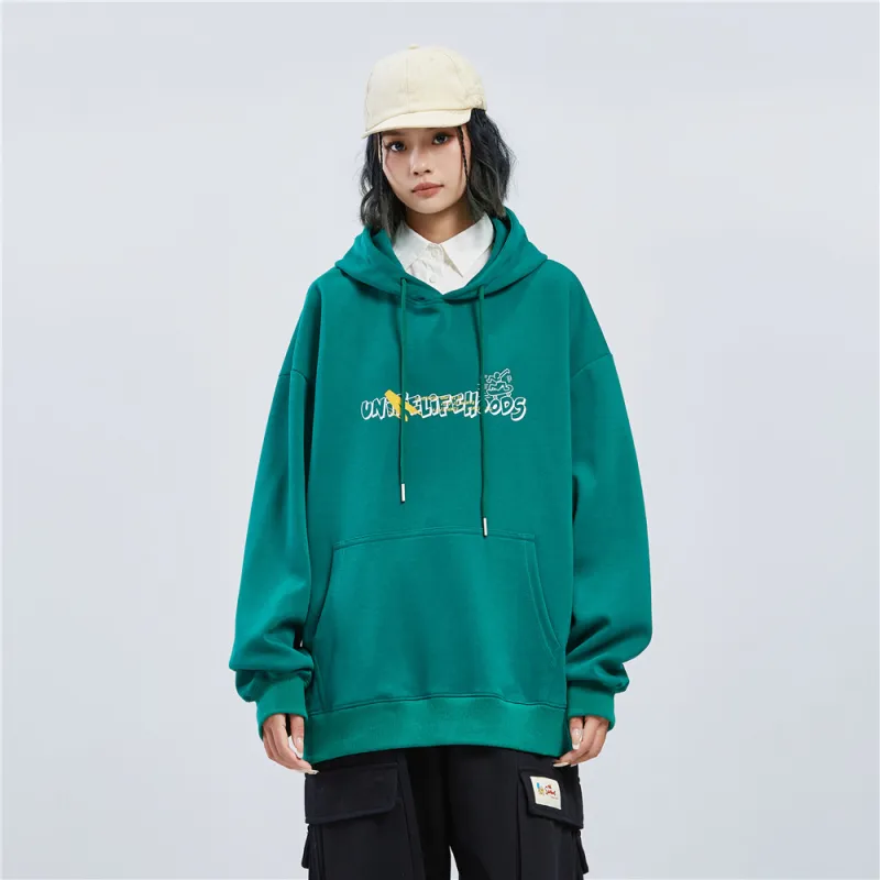 Unite Life HOODS Sweatshirt Unisex Black-44