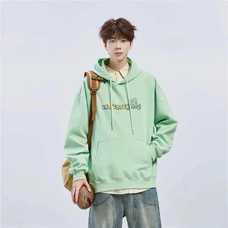 Unite Life HOODS Sweatshirt Unisex Black-21