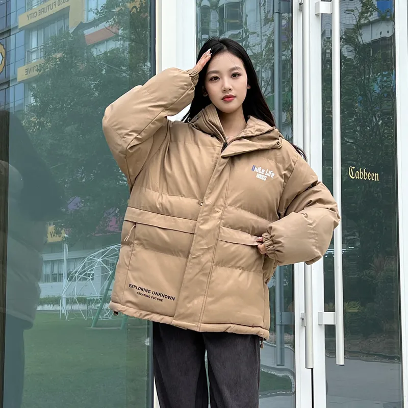 Unite Life HOODS Puffer Jackets Unisex-16