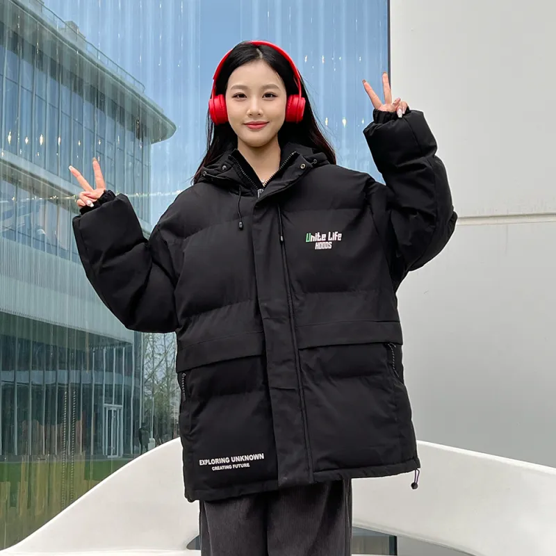 Unite Life HOODS Puffer Jackets Unisex-2