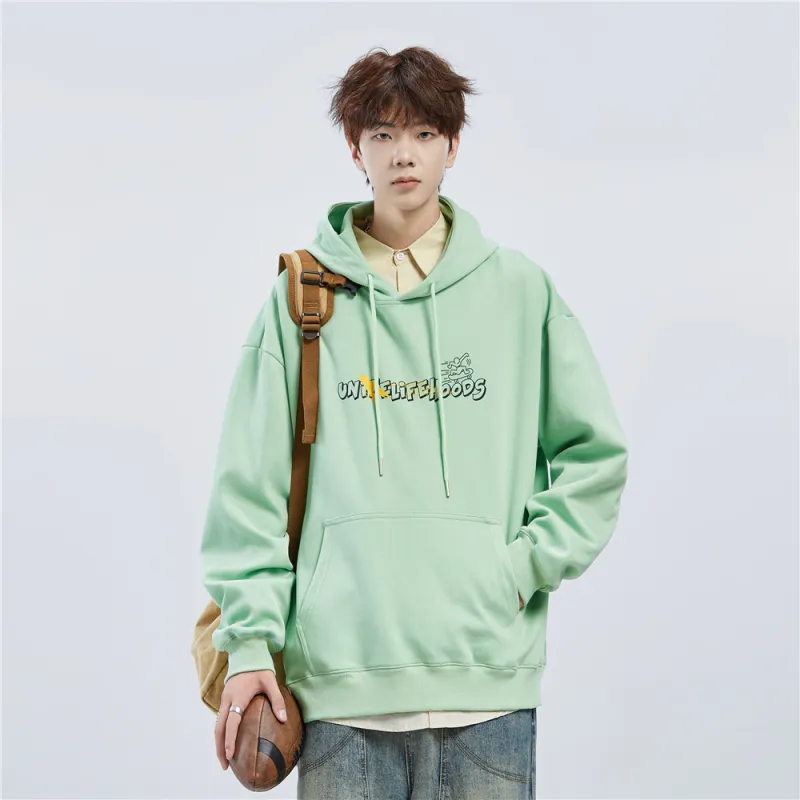 Unite Life HOODS Sweatshirt Unisex Black-24