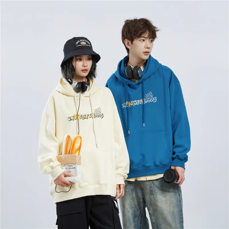 Unite Life HOODS Sweatshirt Unisex Black-31