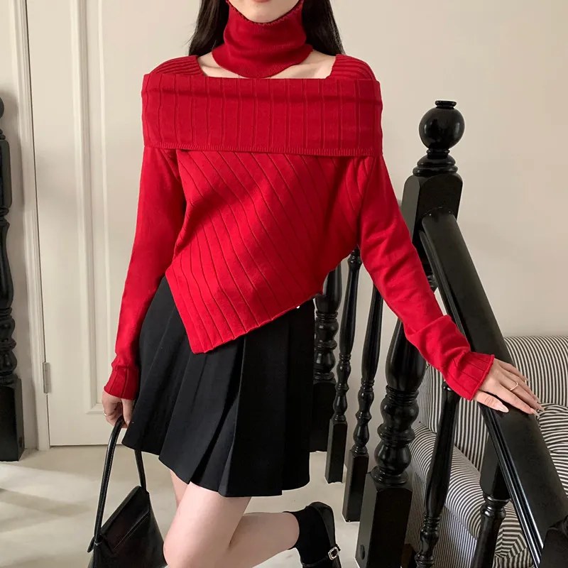 ONNFB Knitwear Women's Strawberry Red-2