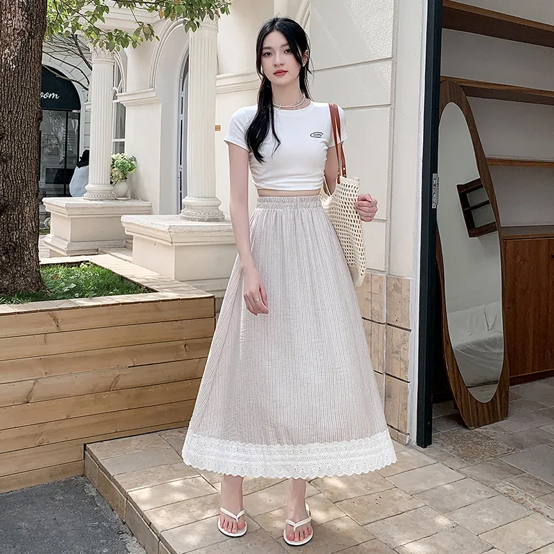 ONNFB Casual Long Skirt Women's-3