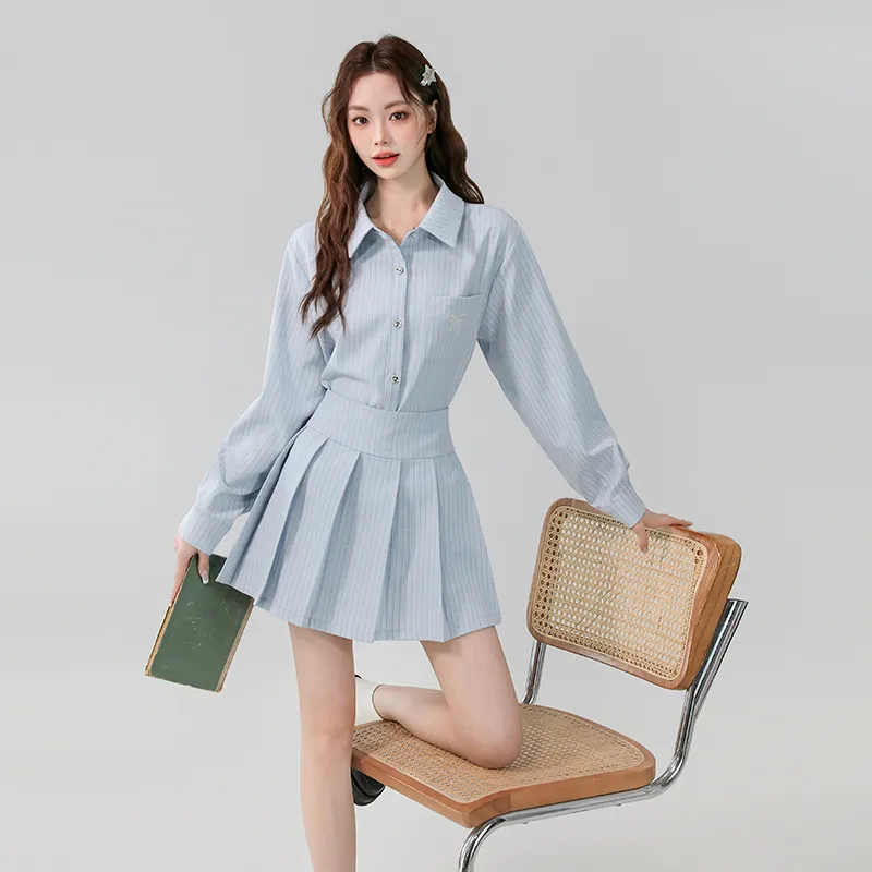 ONNFB Skirt Set Women's Light Blue-4