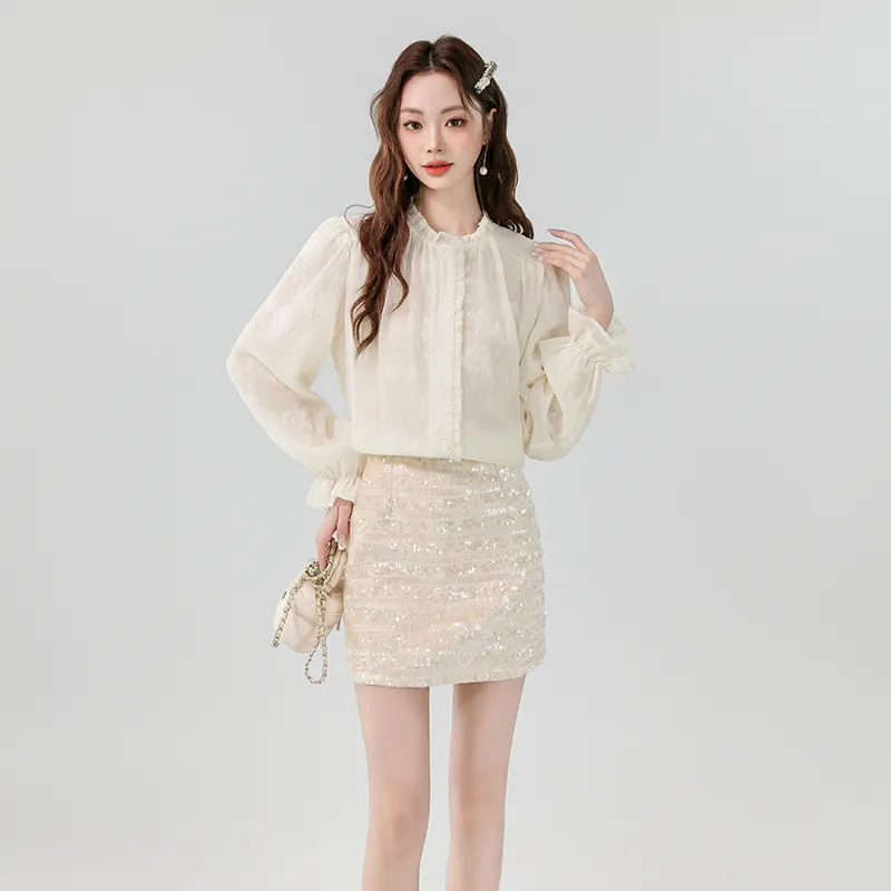 ONNFB Skirt Set Women's Apricot-1