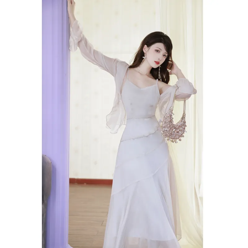 ONNFB Skirt Set Women's Ivory Gray-1
