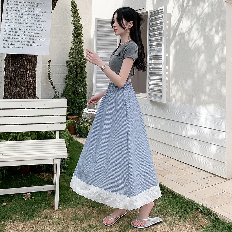 ONNFB Casual Long Skirt Women's-8