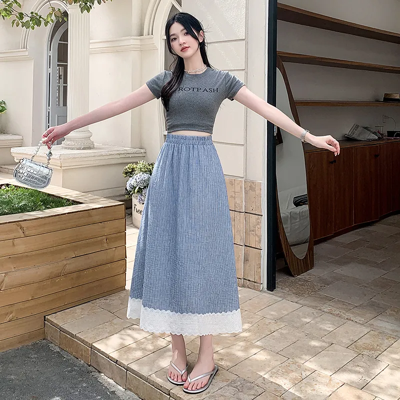 ONNFB Casual Long Skirt Women's-7