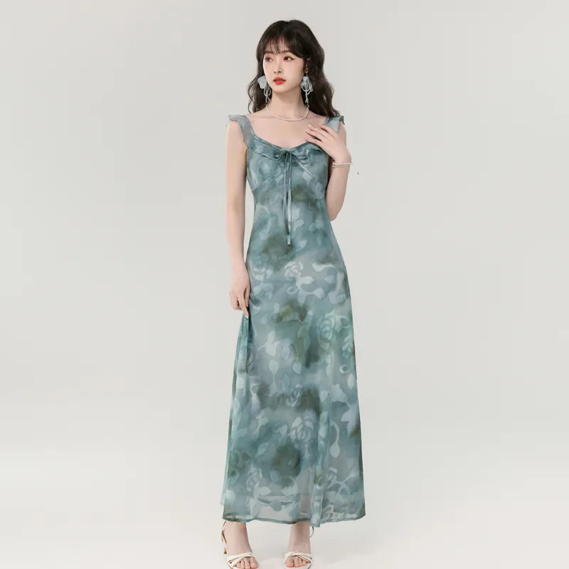 ONNFB Sleeveless Dress Women's Blue-2