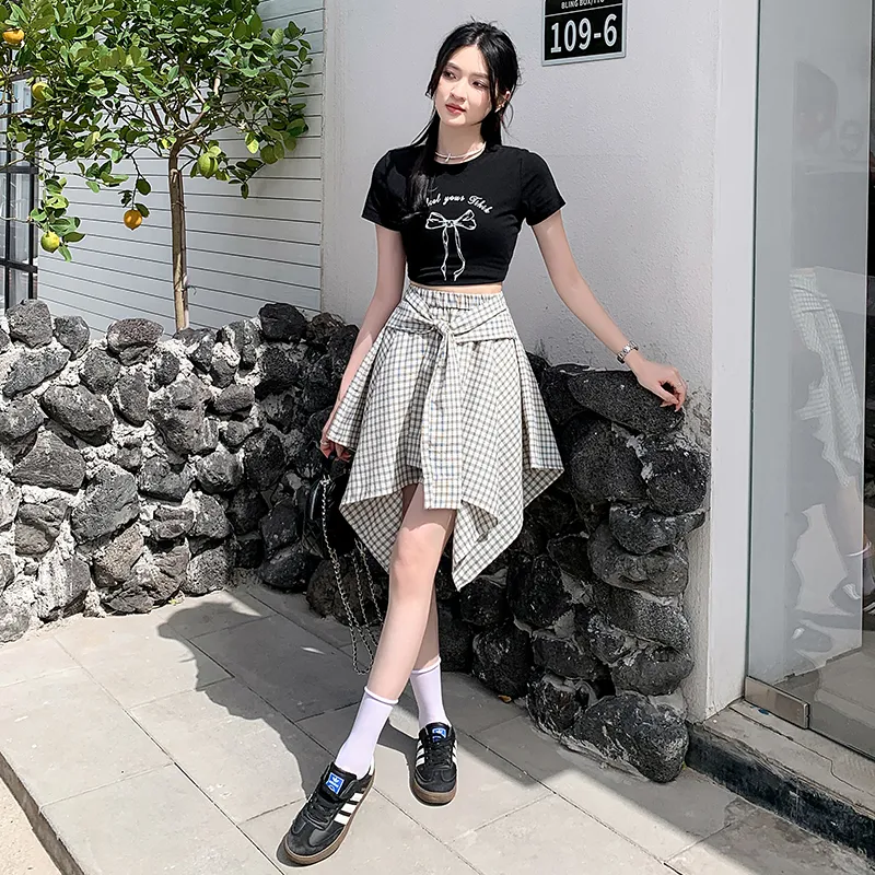 ONNFB Casual Short Skirts Women's-2