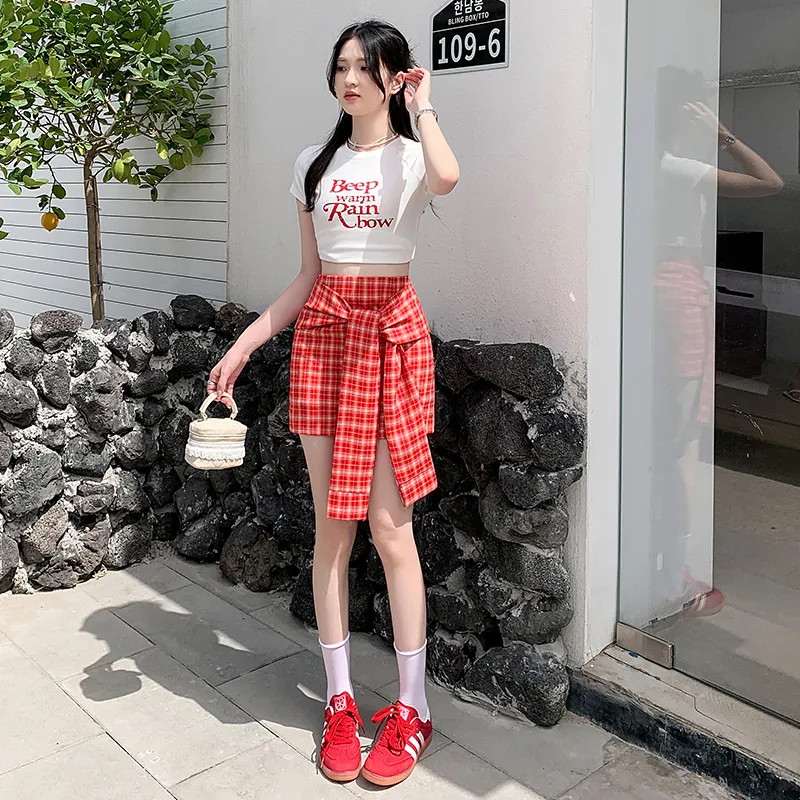 ONNFB Casual Short Skirts Women's-9