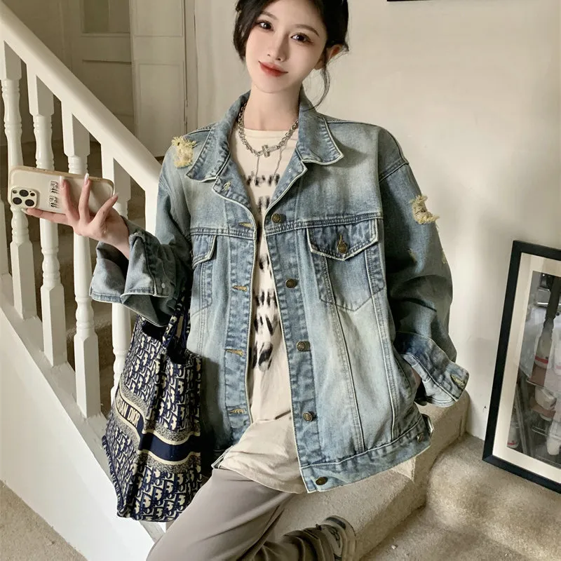 ONNFB Denim Jacket Women's Light Blue-1