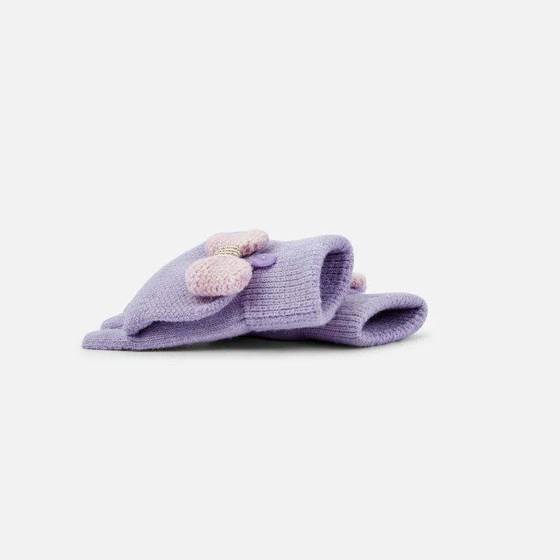 BALABALA Blend Knit Gloves Unisex-17