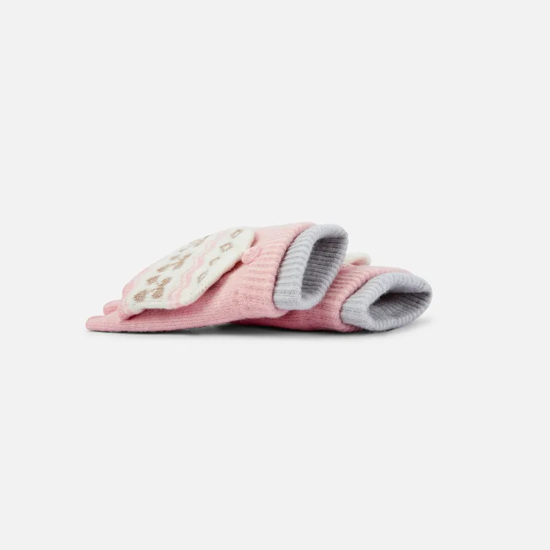 BALABALA Blend Knit Gloves Unisex-13