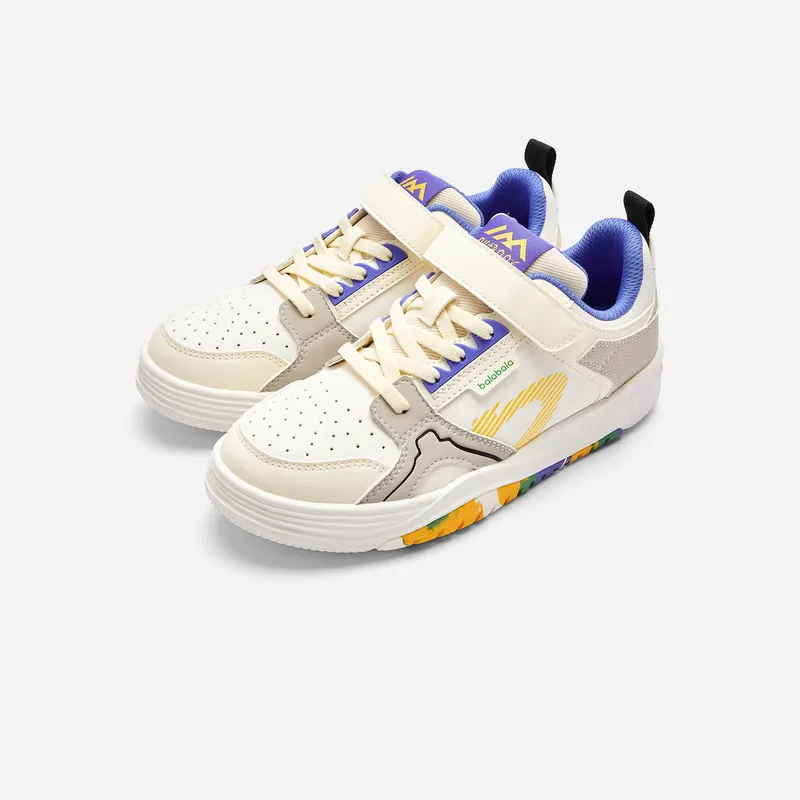 BALABALA Slip Resistant Low Top Kids' Skateboarding Shoes Kids'-1