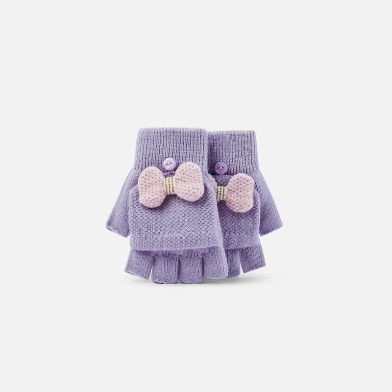 BALABALA Blend Knit Gloves Unisex-16
