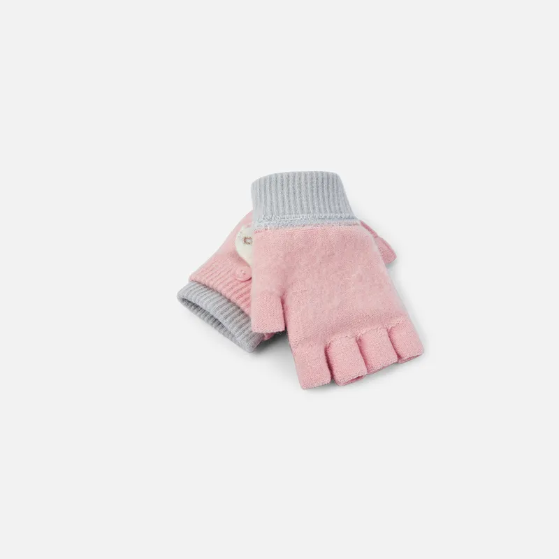 BALABALA Blend Knit Gloves Unisex-14