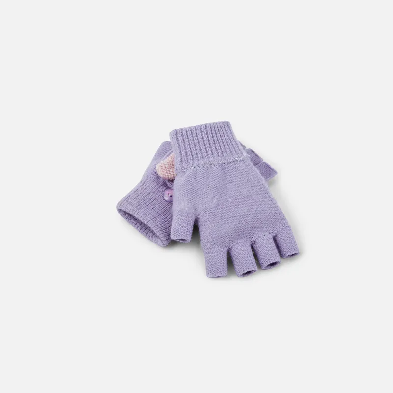 BALABALA Blend Knit Gloves Unisex-19