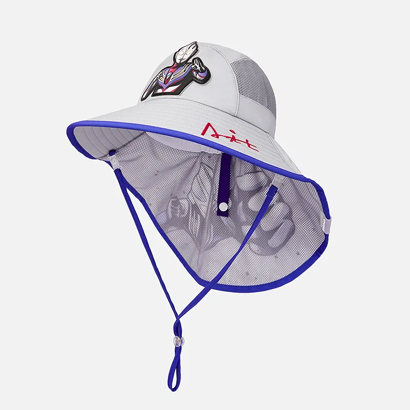BALABALA x ULTRAMAN Polyester Bucket Hats Kids'-1