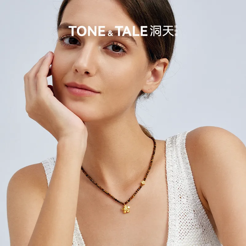 TONE & TALE Synthetic Cubic Zirconia Necklaces Women's-2