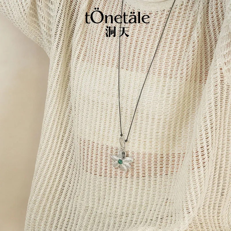 TONE & TALE Rhodium plated Copper Necklaces Women's-3
