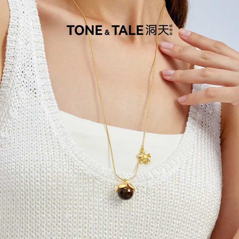 TONE & TALE Rhodium Plated Necklaces Women's-4