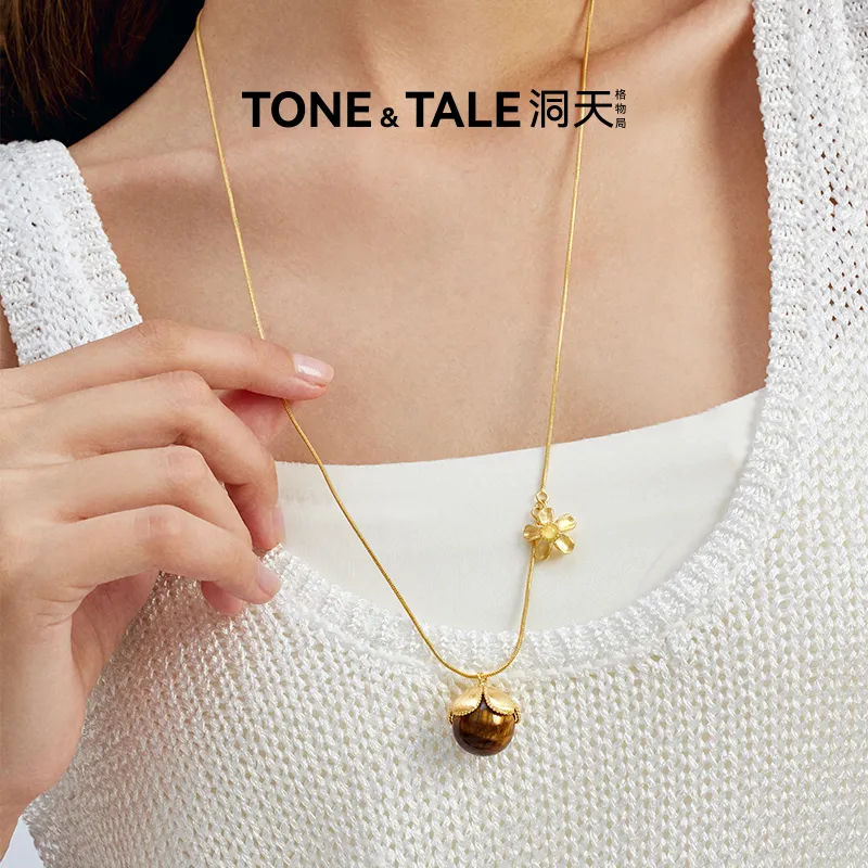 TONE & TALE Rhodium Plated Necklaces Women's-2