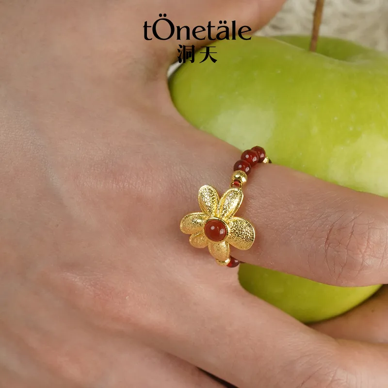 TONE & TALE Rhodium plated Copper Rings Women's-6