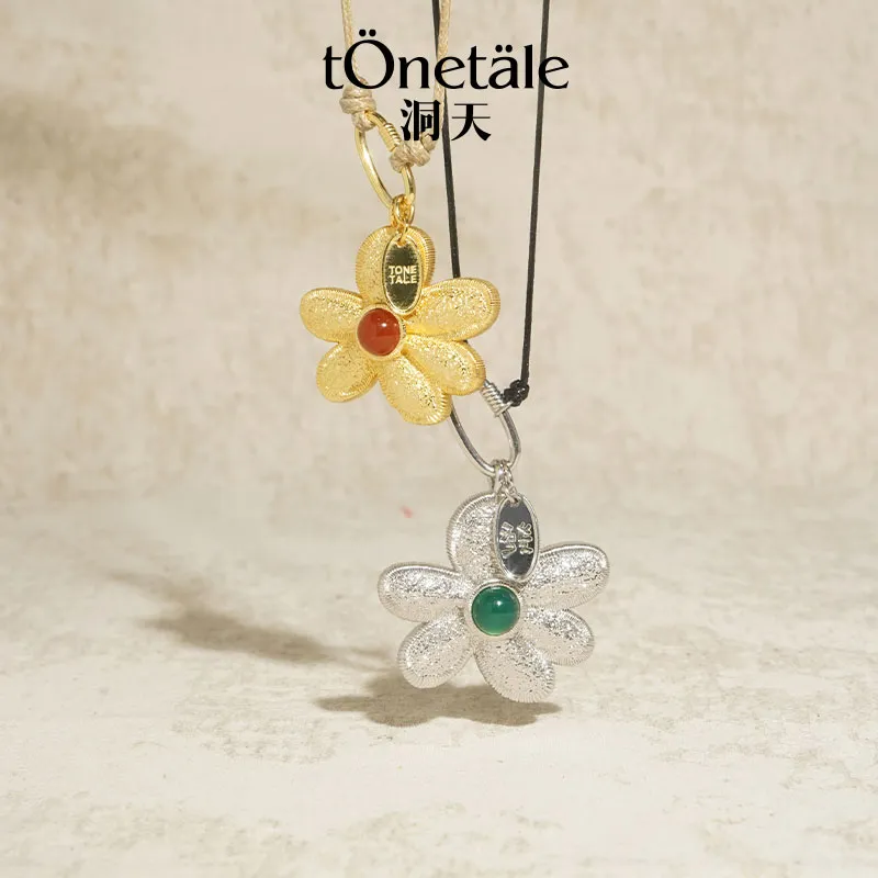 TONE & TALE Rhodium plated Copper Necklaces Women's-2