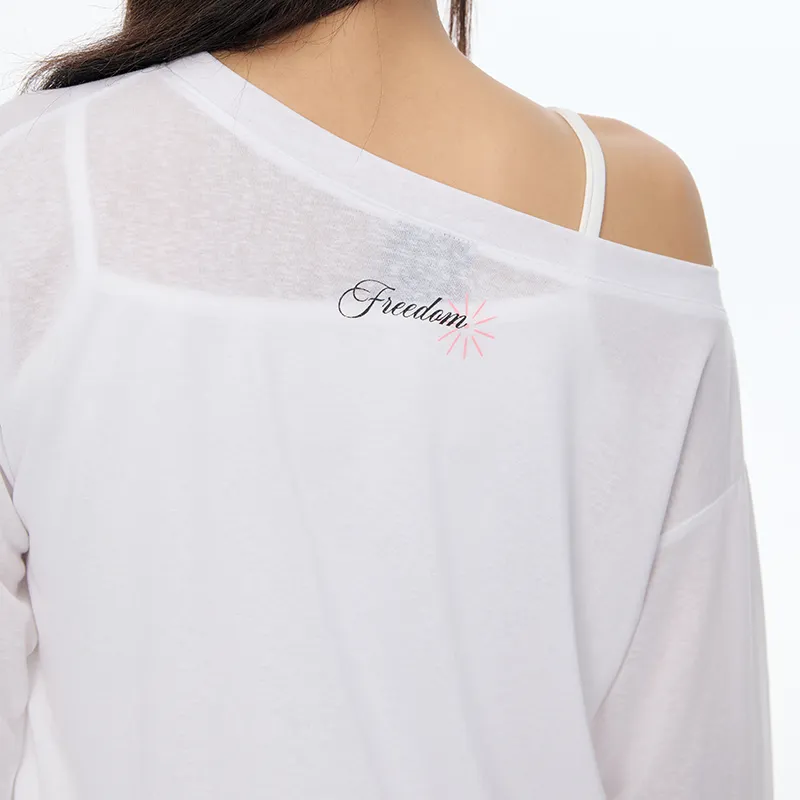 ENDWEEP T Shirts Women's White-3